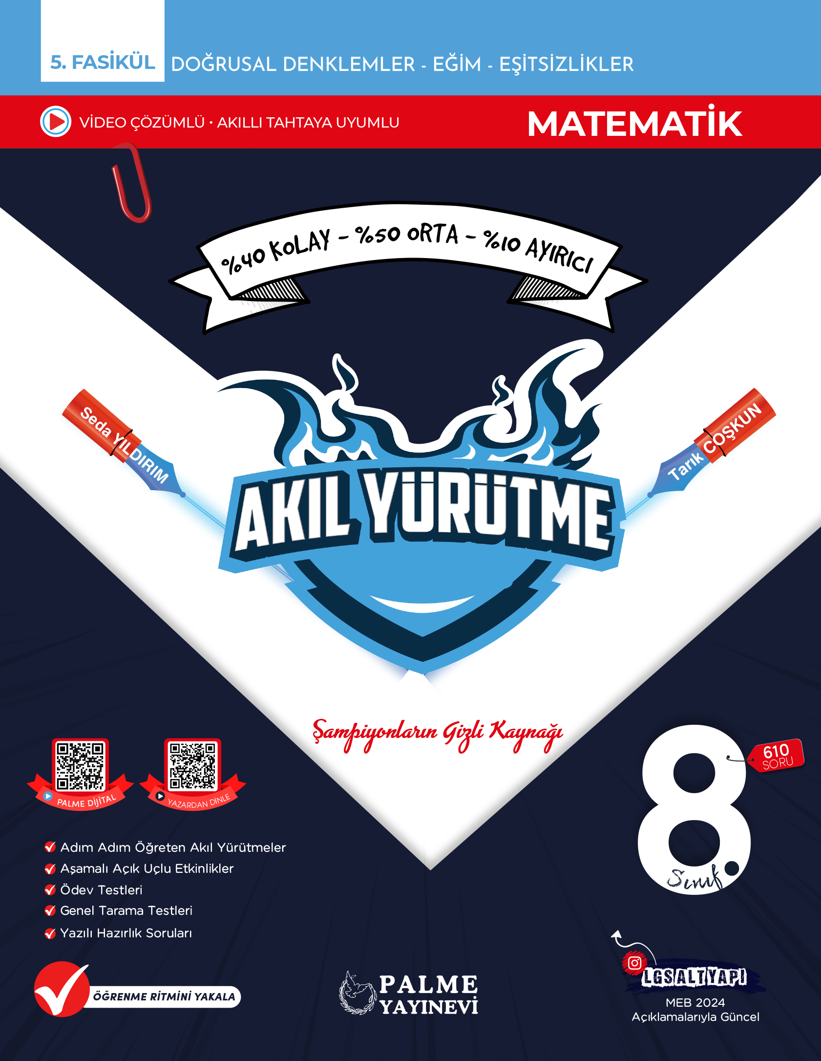 8. Sınıf Akıl Yürütme 5. Fasikül kapak görseli